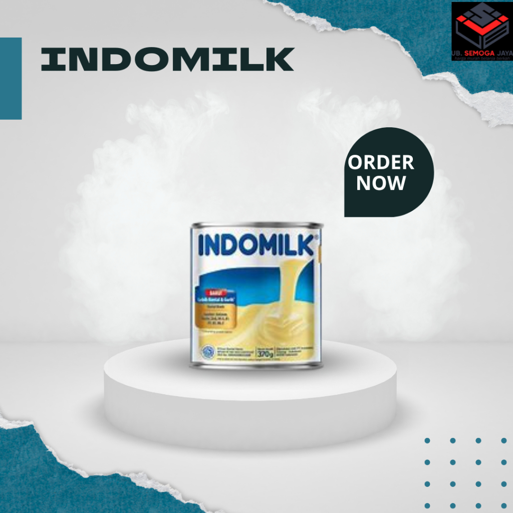 

Indomilk Susu Kental Manis Kaleng 370gram