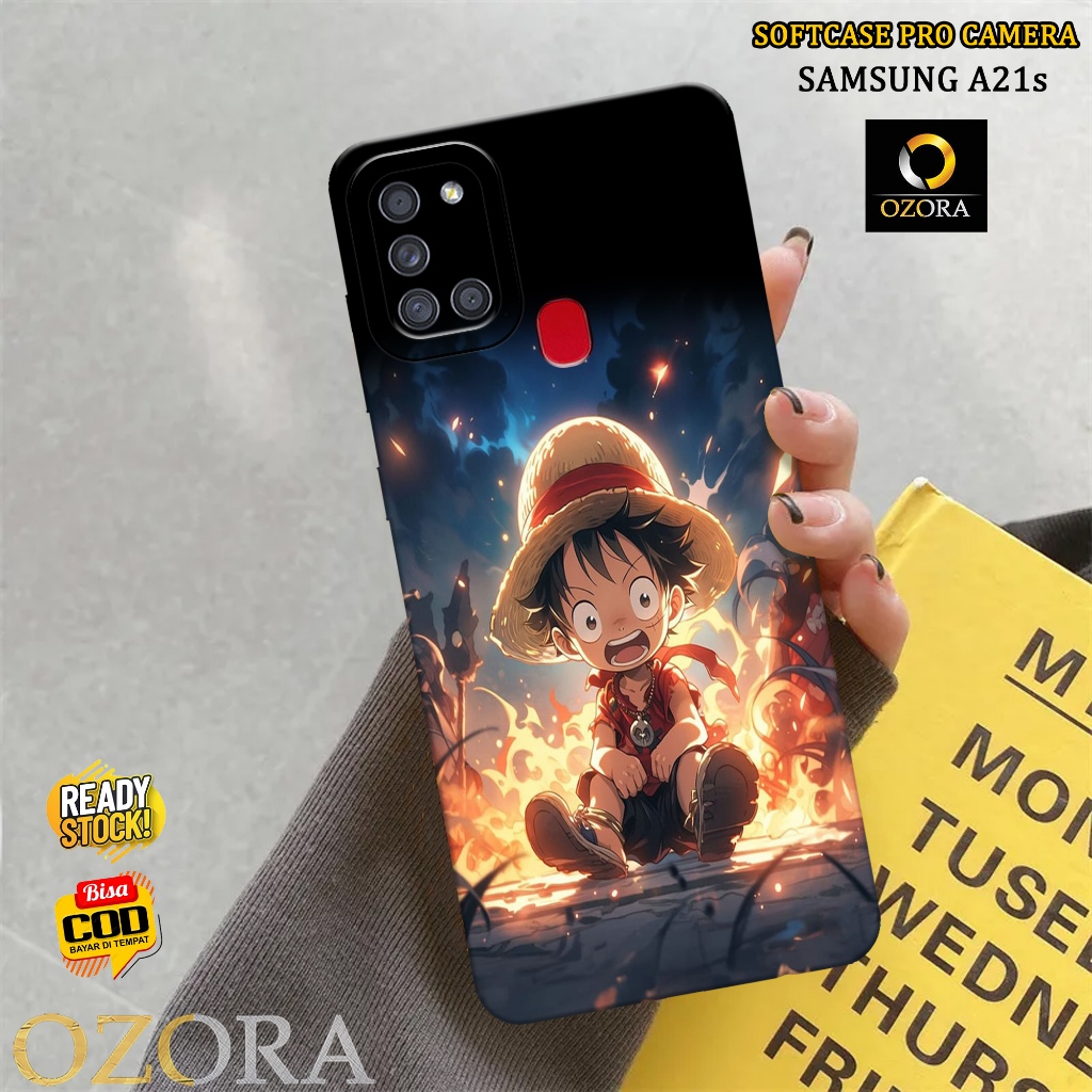 Case Samsung A21S Terbaru - OZORA - Fashion Case Anime - Casing Hp Samsung A21S - Aksesoris Handphon
