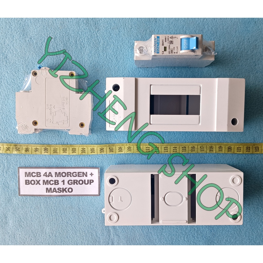 MCB 4A MORGEN + Box Mcb 1 GROUP MASKO