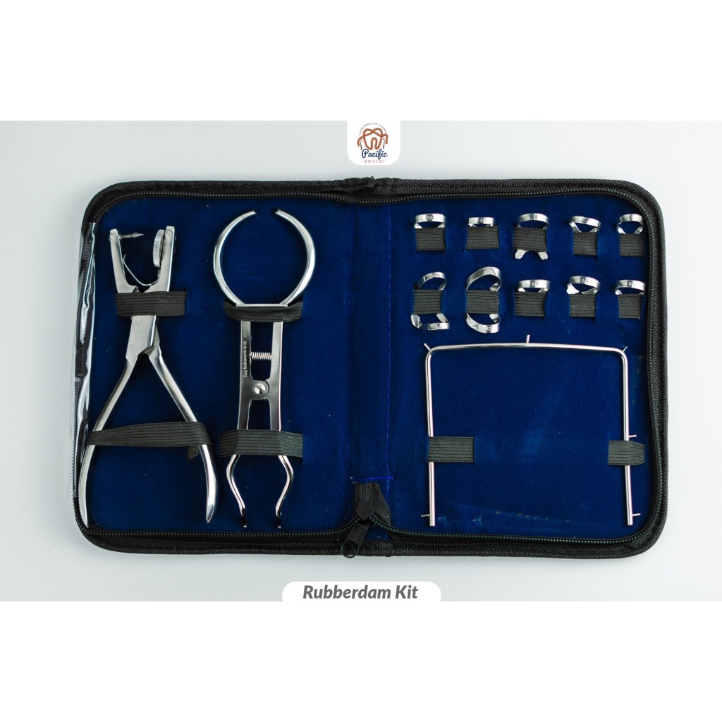 [ TERMURAH ] dental rubber dam kit / rubber dam set / frame rubberdam
