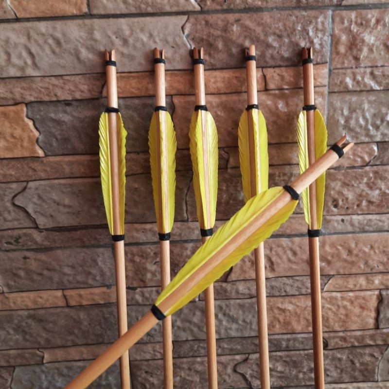 arrow kayu ramin untuk bermain panah