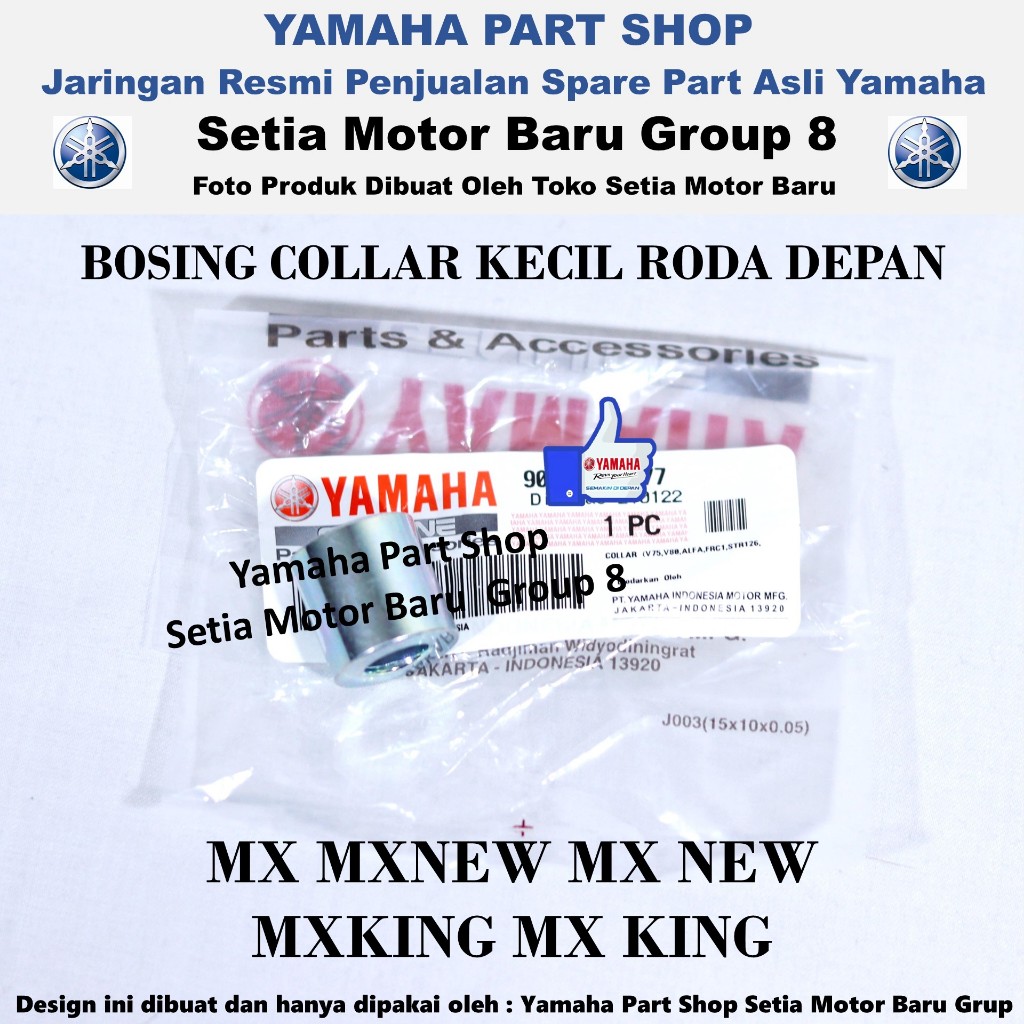 Bos Bosing Collar Roda Depan Kecil Kiri Mx MxNew Mx New MxKing Mx King Asli Yamaha