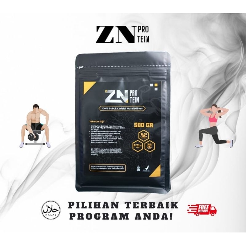 

WHEY ZN PROTEIN SUSU KEDELAI BUBUK MURNI 500 GR