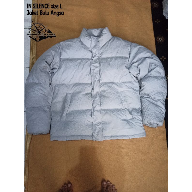 jaket puffer in silence