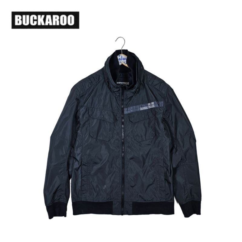jacket motor casual kasual BUCKAROO VINTAGE outdoor pria cowok cewek unisex parasut