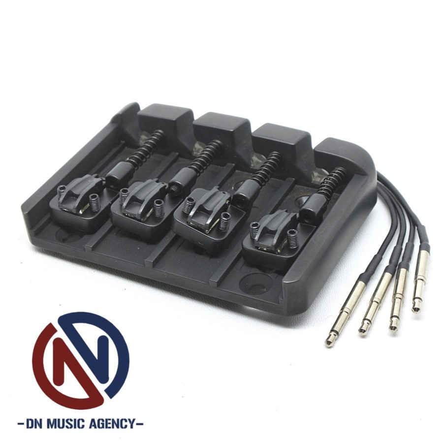 bridge bass ibanez aerosilk with piezo 4 string / 5 string original