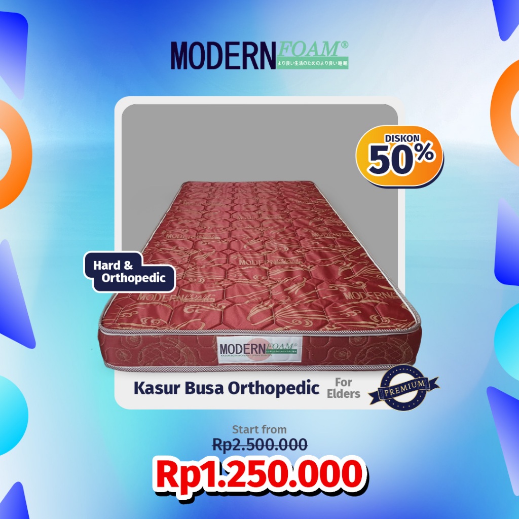 Modern Foam Kasur Busa Orthopedic Rebonded - Density 90