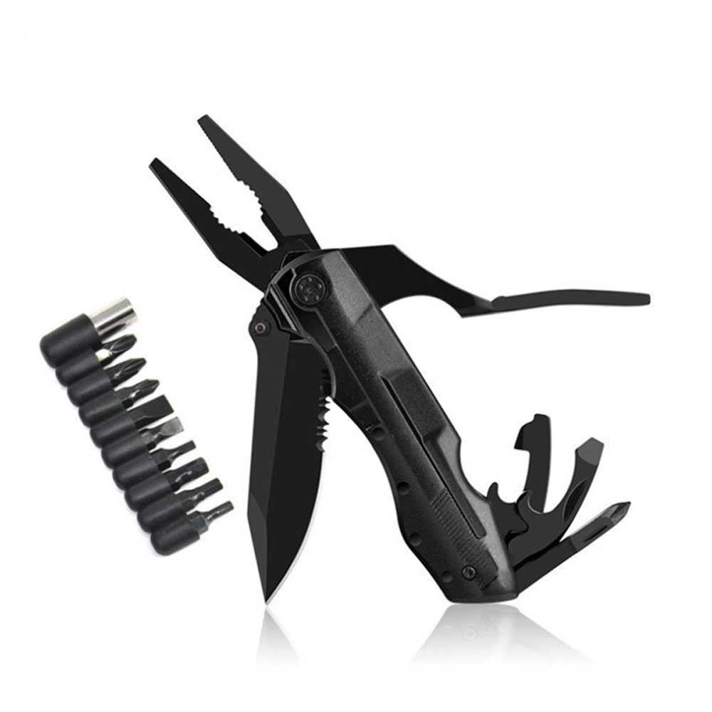 Peralatan Camping Alat Potong Darurat Knife Saku Peso Lipat Multitools Multifungsi Survival EDC Plie