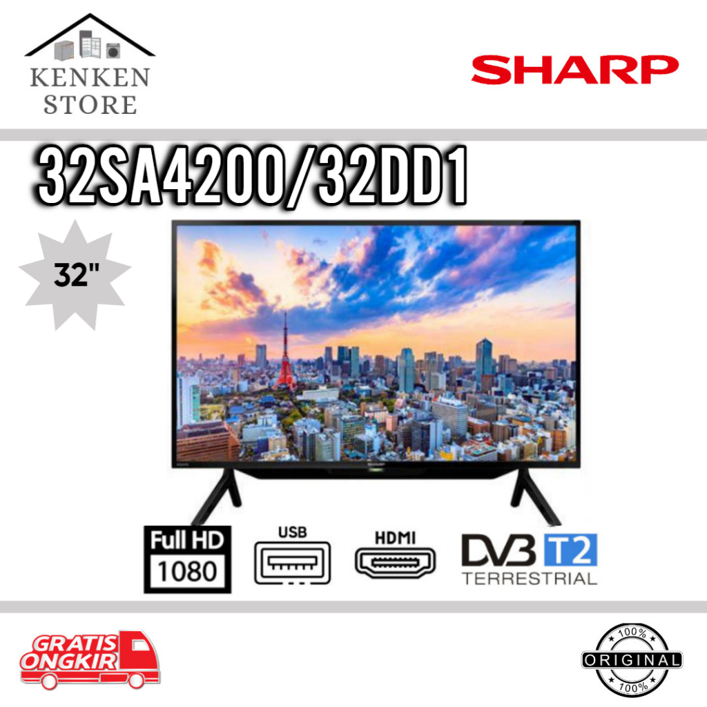TV LED DIGITAL SHARP 32SA4200/32DD1 32INCH