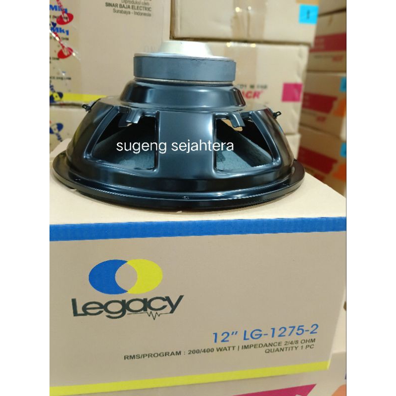 SPEAKER SUBWOOFER 12 INCH LEGACY 1275-2 DOBEL COIL