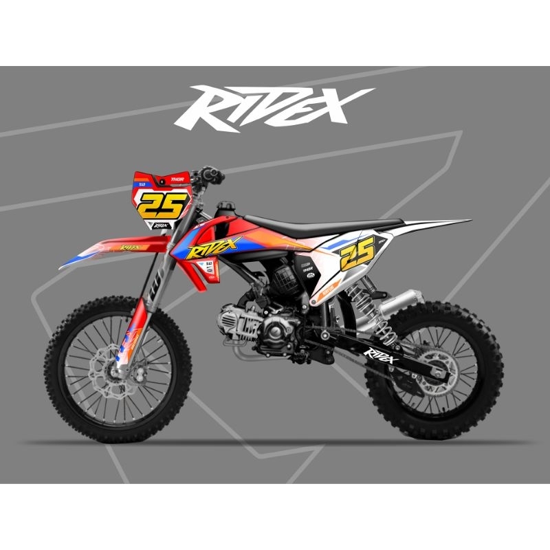 decal stiker grasstrack GTX bebek modif body KTM 85