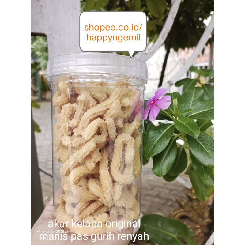 

Kue Akar Kelapa Premium Glutenfree Toples 300gr