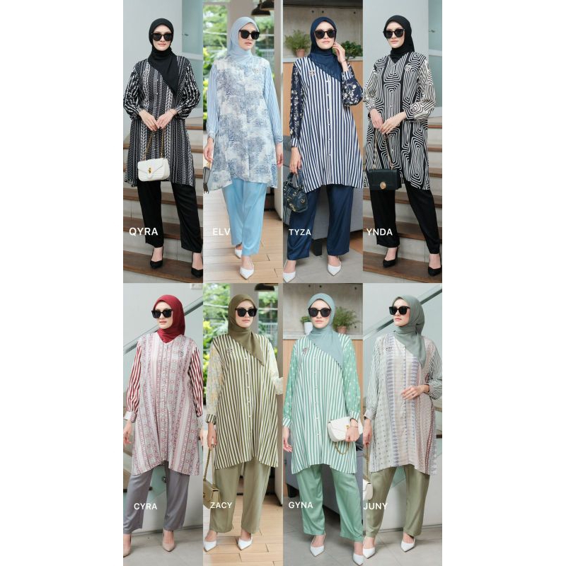 SORAYA SET TUNIK & Tyssa Set by Eyberli TERBARU