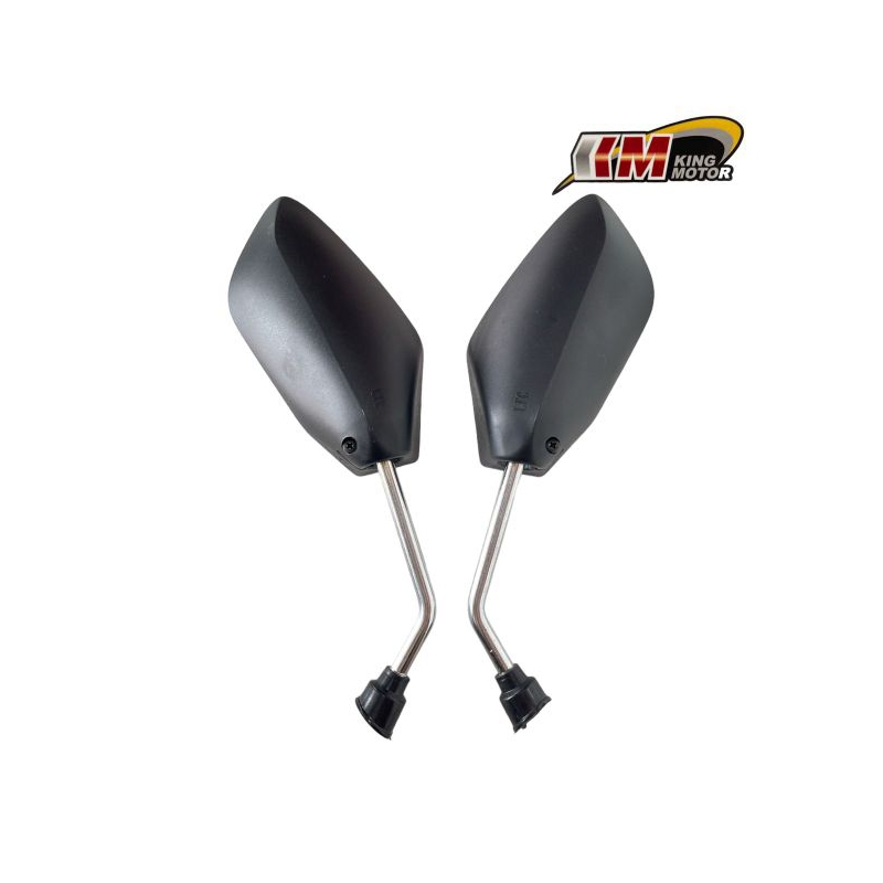 Spion Ltc Model Beat New PCX Carbon Hitam Tangkai Chrome Untuk Semua Honda