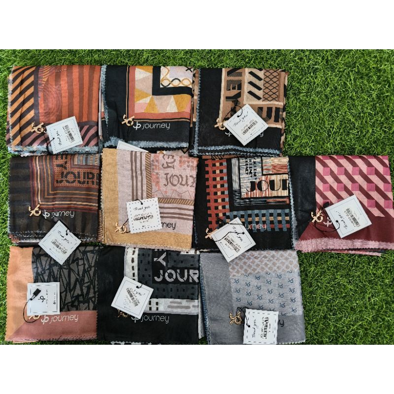 COD HIJAB JOURNEY PROMO 10 MOTIF/HIJAB ORI BRANDED JOURNEY