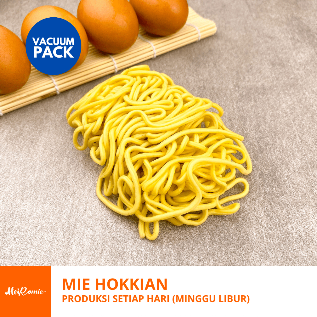 

Vacuum Pack Mie Hokian Lomie Hokkian 1 Kg