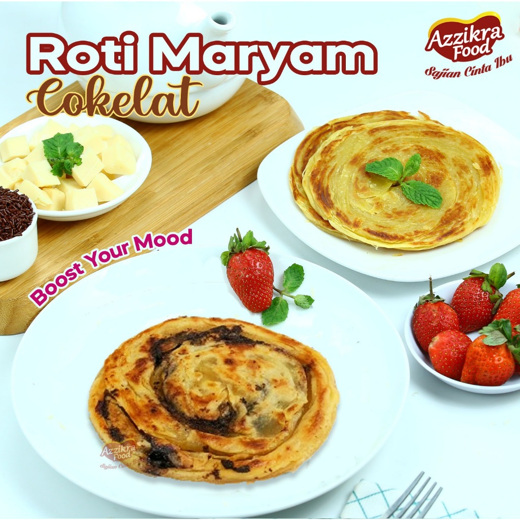 

Roti Maryam Coklat Azzikra Frozen Food