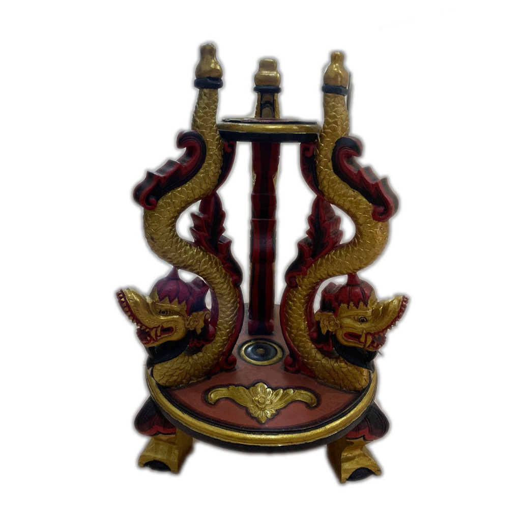 Jagrak Tempat Tombak Ukir Naga