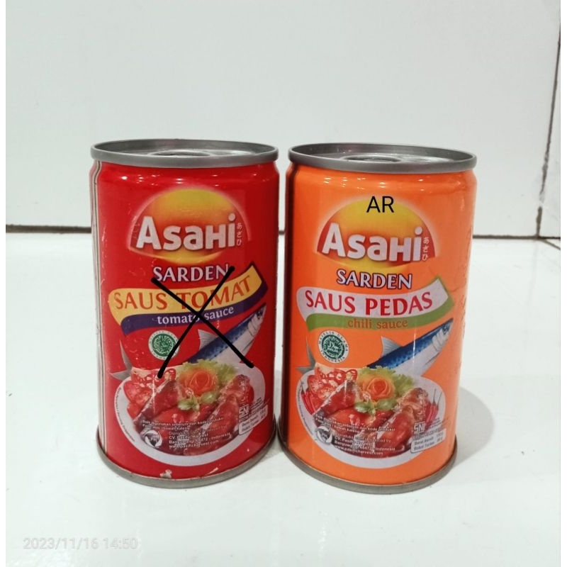 

Sarden asahi 155g