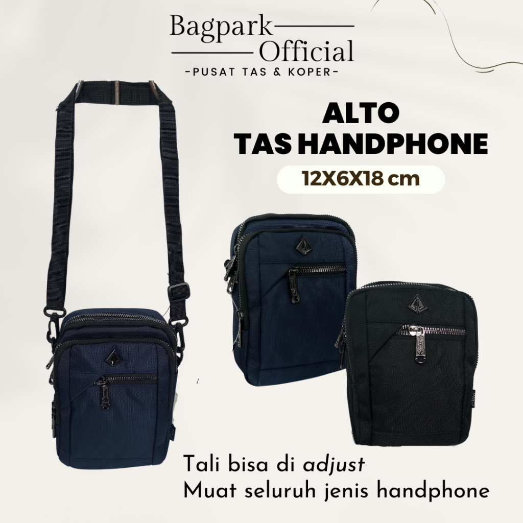 Tas Hp Mini Alto Tas Selempang Pria Tas Dompet HP Tas Alto Original Tas Polister Tebal