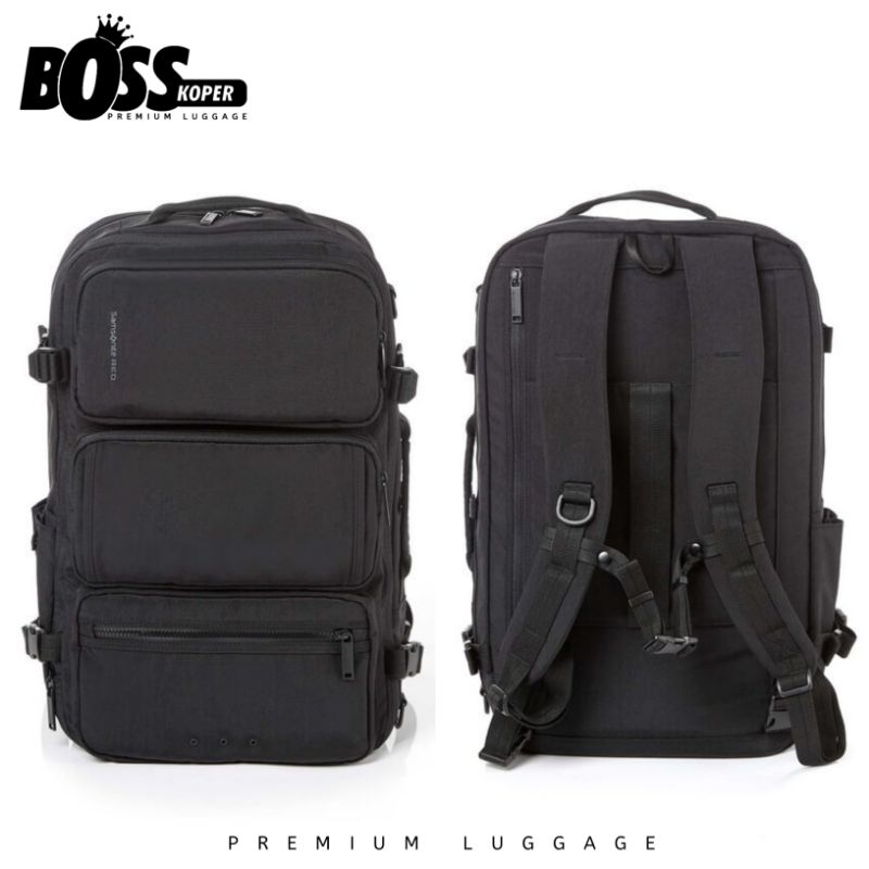 Ransel Pria SAMSONITE RED Backpack Bisa Jadi Duffle Travel Original