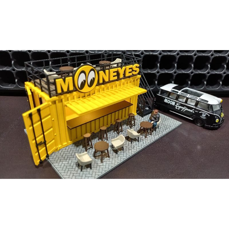 Diorama container 1:64/diorama hotwheels/diorama diecast 1/64 1:64