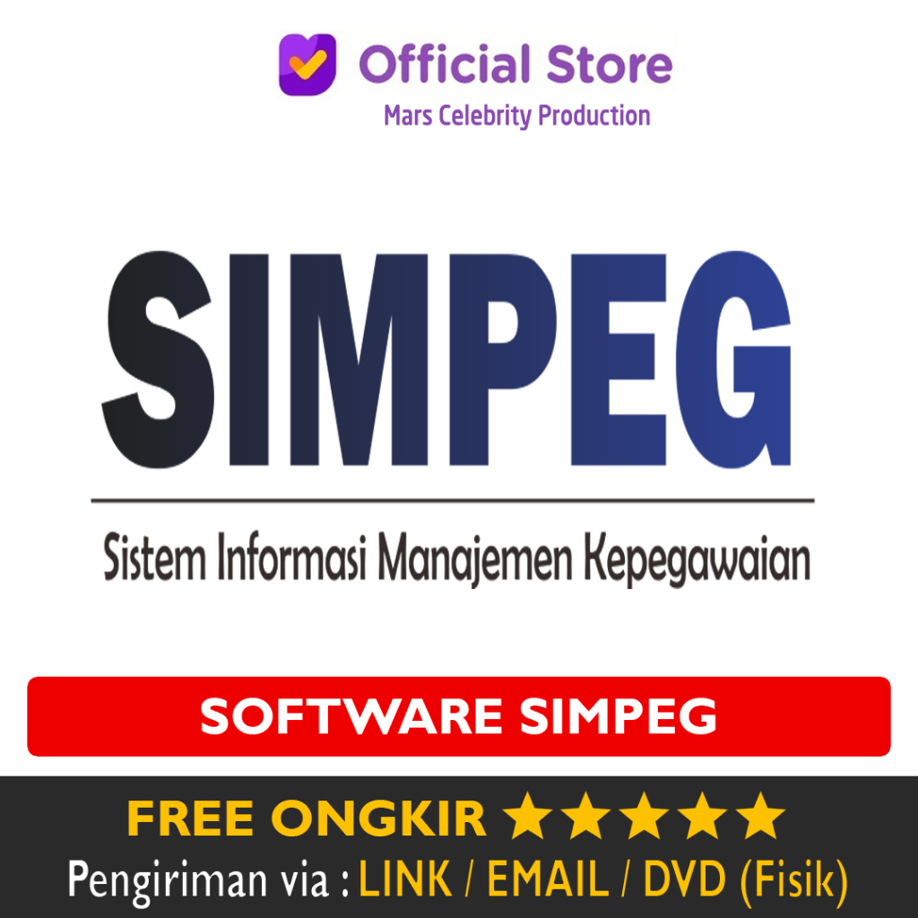 Software Sistem Informasi Pegawai (SIMPEG) Full Version Premium Aplikasi Program