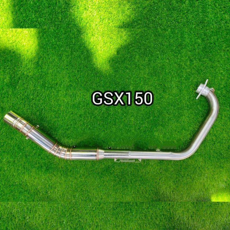 leheran knalpot GSX 150 PNP GSX tipe standar POSTEP tinggal pasang