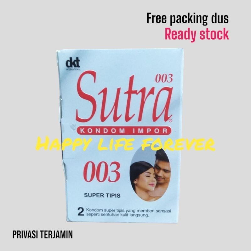 Kondom Sutra 003 isi 2 - Super Tipis