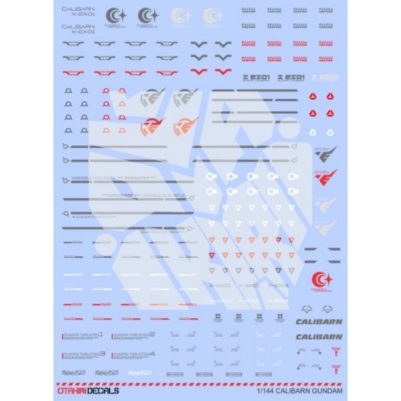 CALIBARN DECAL PRE CUT