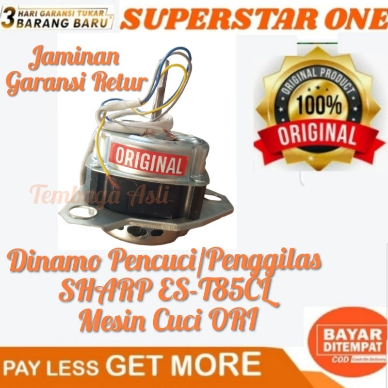 Dinamo Pencuci/Penggilas SHARP ES-T85CL Mesin Cuci ORI
