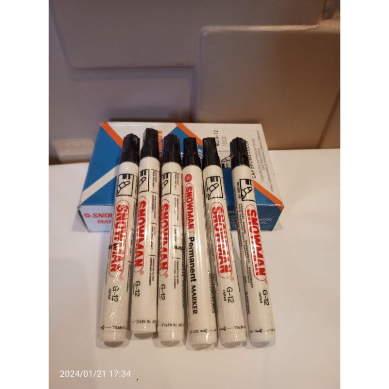 

SPIDOL PERMANEN MARKER jual /losin isi 12