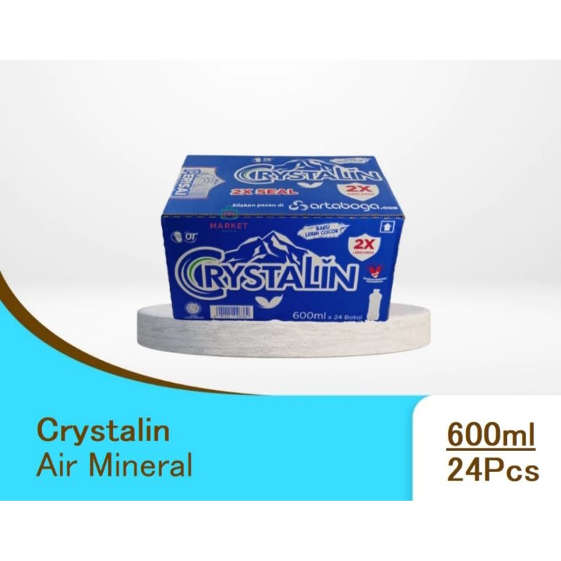 

Air Mineral PH-8 Crystalin 600Ml 1 Dus isi 24