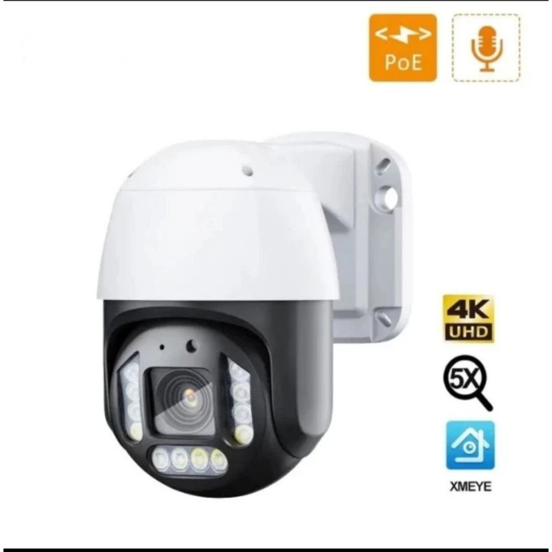 NRVISION IPC R-8 8MP CCTV PTZ Poe 5xOptical zoom Support Onvif App Icsee