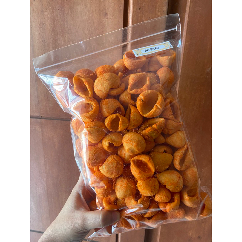 

Snack kiloan/ cemilan ringan kerupuk keong