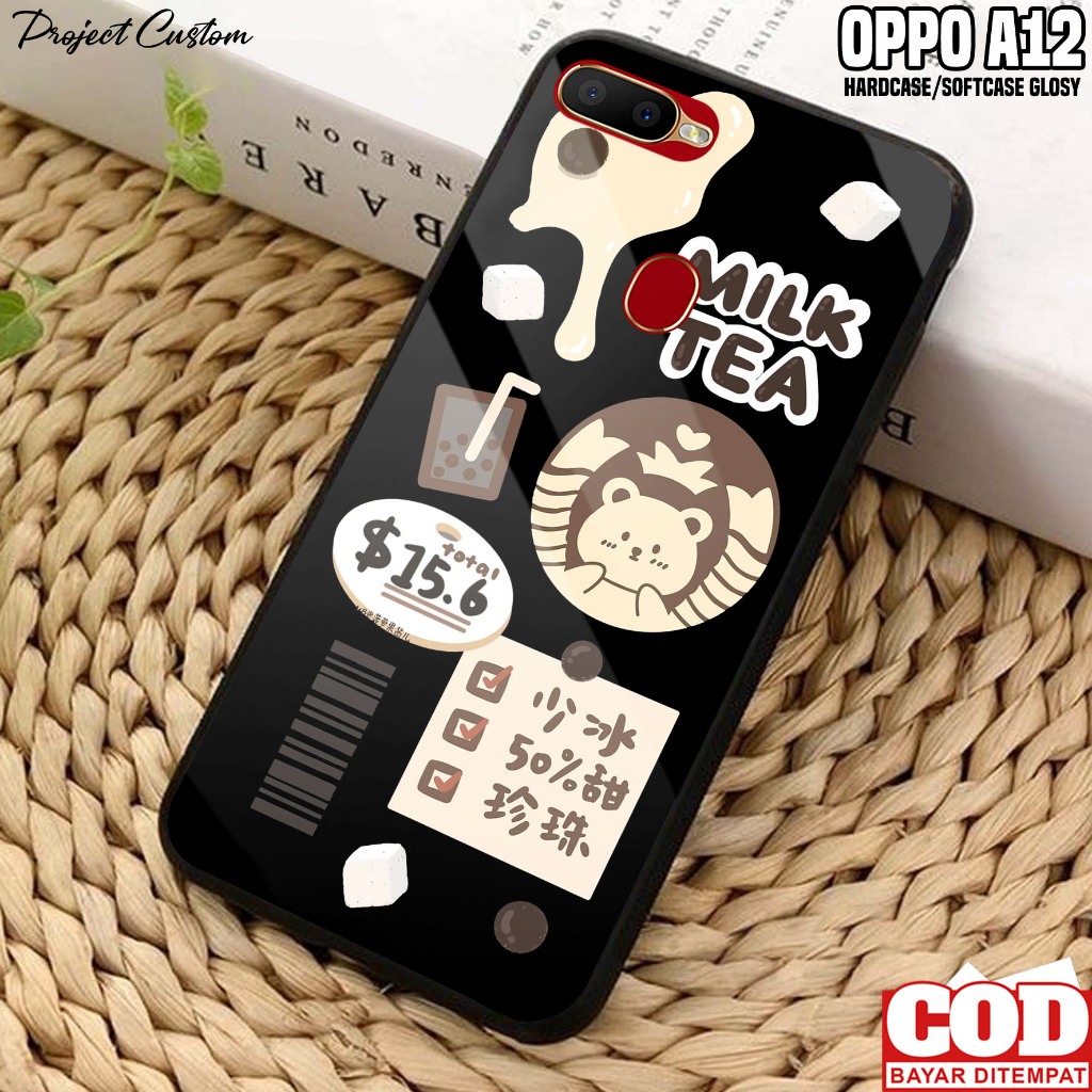 Case Oppo A12 - Casing Hp Oppo A12 Motif ( Starbk ) - Kondom Hp - Cassing Hp - Silikon Hp Oppo A12 -