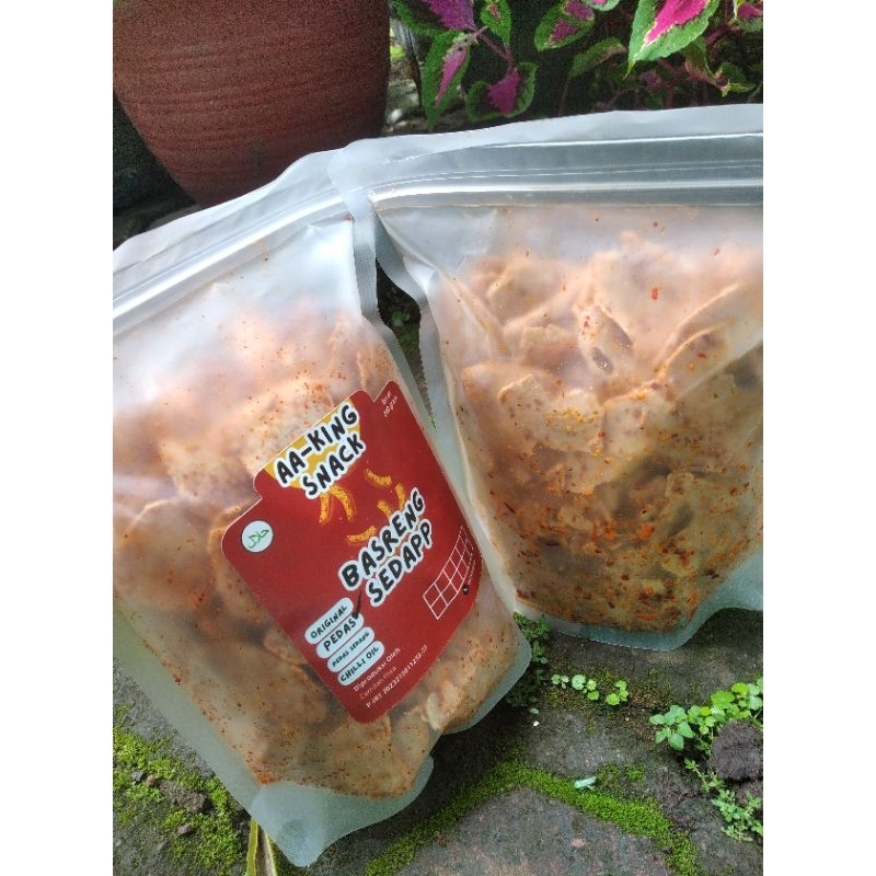 

Keripik Basreng Aa King Kripik Baso Goreng 200gr Oleh Oleh Bandung