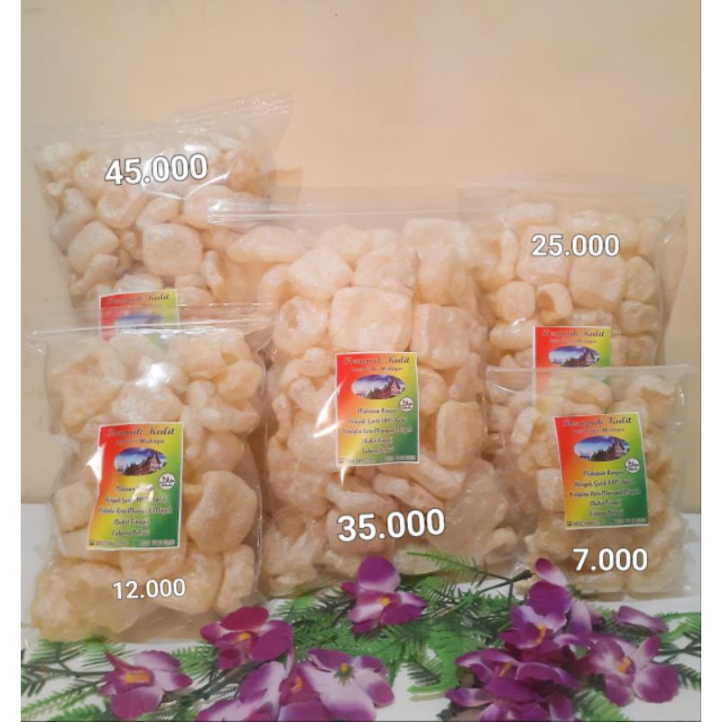 

Kerupuk Kulit Sapi Asli Bukittinggi (250 gram)