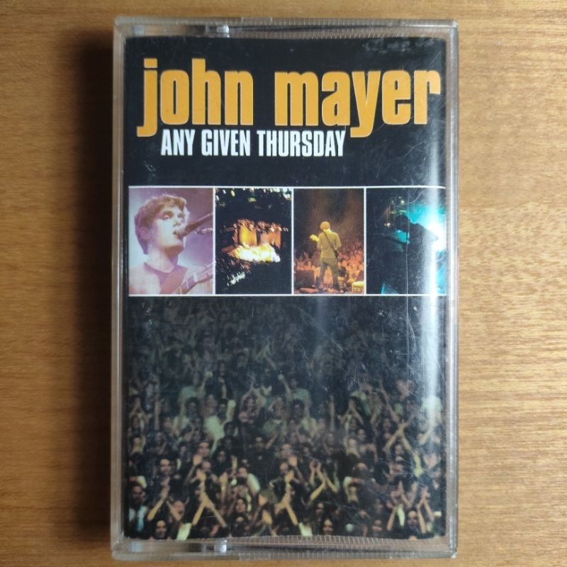 John Mayer – Any Given Thursday Cassette Tape / Kaset Pita