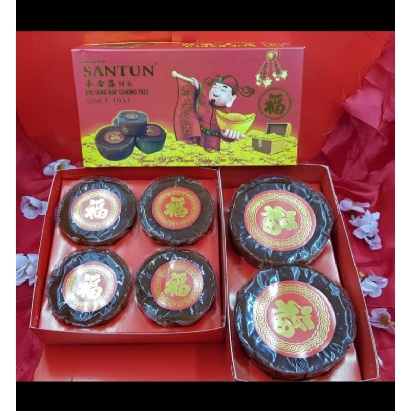 

KUE BAKUL/KUE KERANJANG SANTUN FOOD 1933/900 gr/4 pcs/box.