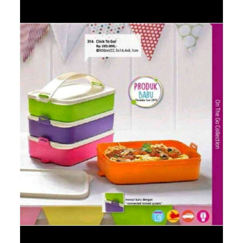promo tupperware rantang click to go