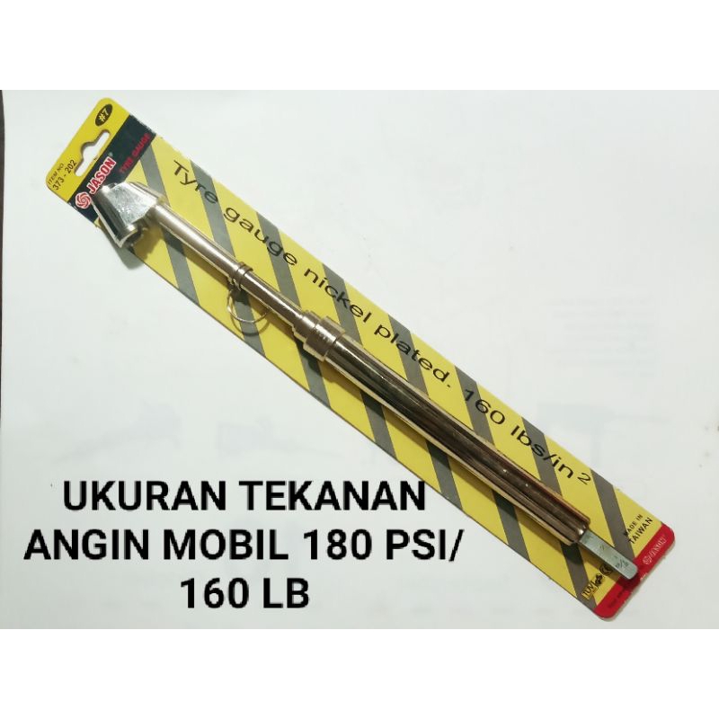 UKURAN TEKANAN ANGIN BAN MOBIL 160 PSI