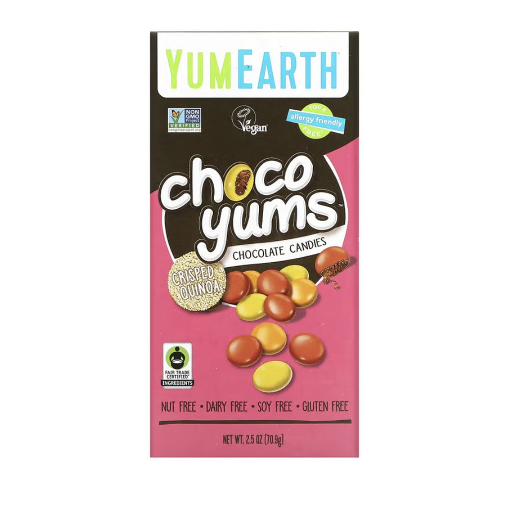 

YumEarth Choco Yums Chocolate Candies Crisped Quinoa 70.9g