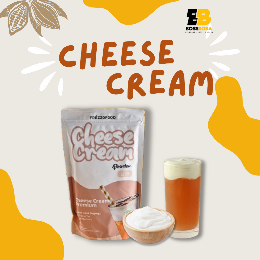 

Bubuk Toping Cheese Cream Frezzo Lite 500gr/Bubuk Cheese Cream Murah/Bossboba