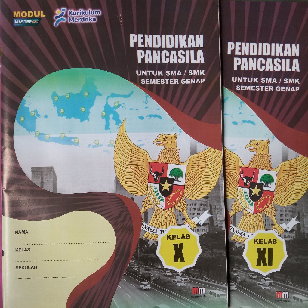 LKS PPKN / PKN SMA / SMK Kelas 10, 11 Semester 2 Kurikulum Merdeka Master