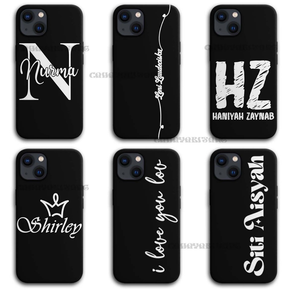 CUSTOM CASE REQUEST NAMA HARDCASE/SOFTCASE ALL TYPE XIAOMI REALME OPPO VIVO IPHONE SAMSUNG INFINIX Y