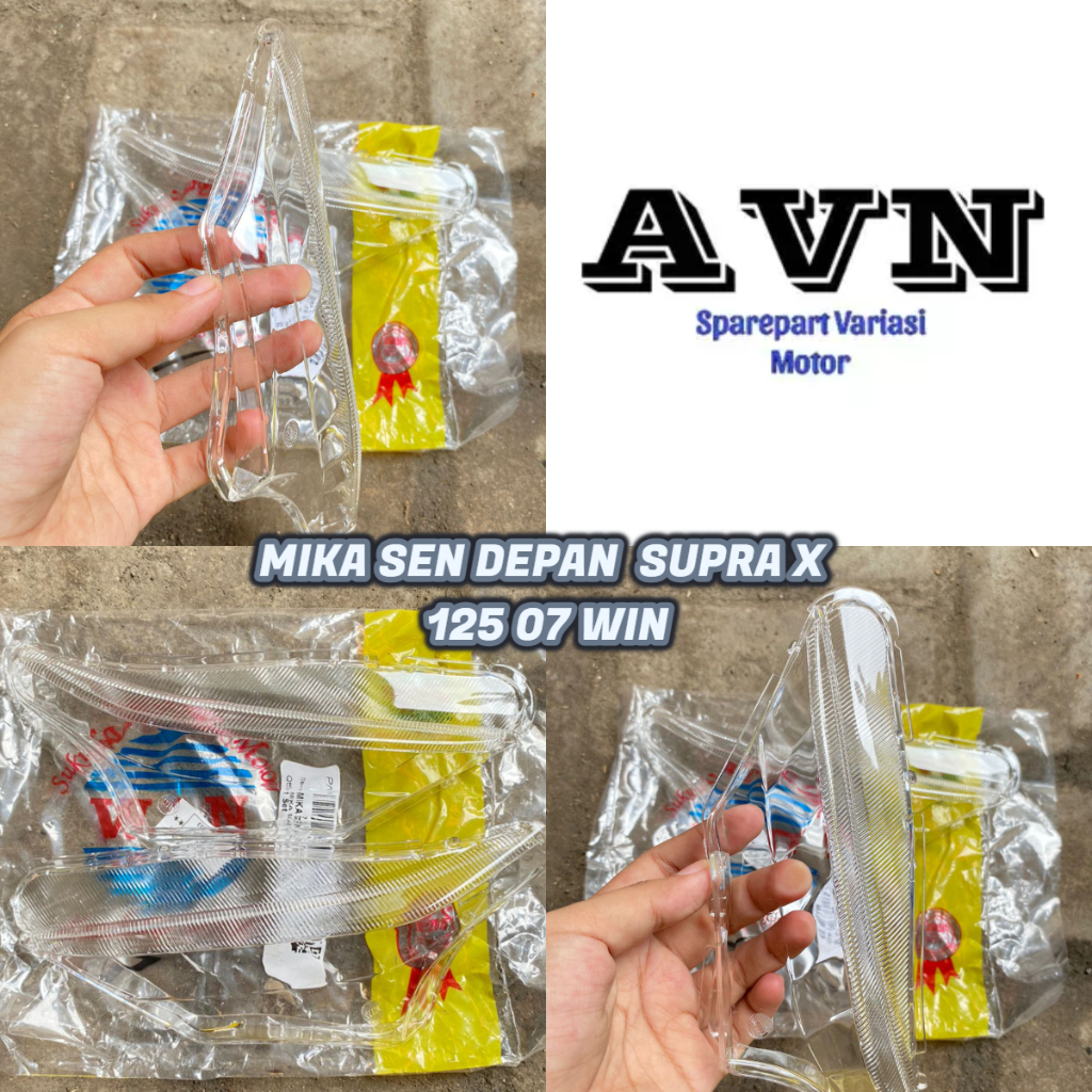 MIKA SEN DEPAN SUPRA X 125 07 MERK WIN || MIKA LAMPU SEN DEPAN SUPRA X 125 07 MERK WIN