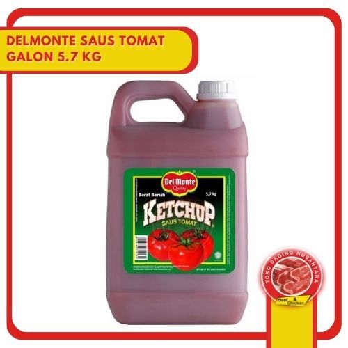 

DELMONTE SAUS TOMAT GALON 5.7 Kg