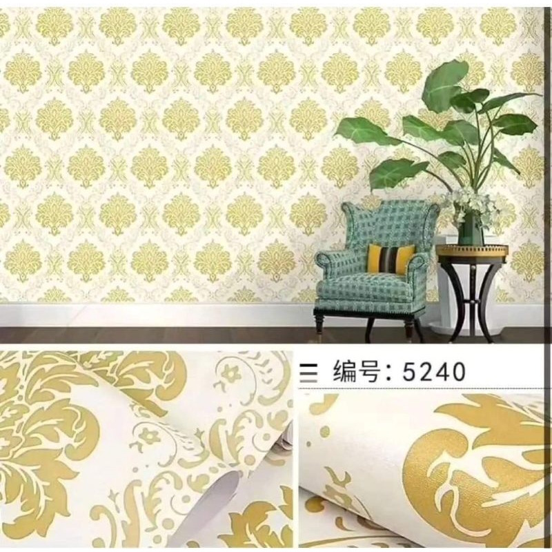 Wallpaper Dinding Stiker Dinding Ukuran 45×10meter