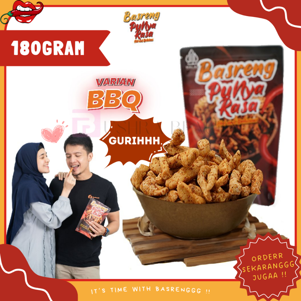 

Basreng Punya Rasa BBQ Cemilan Renyah Bumbu Melimpah Dengan Bahan Premium Harga Terjangkau